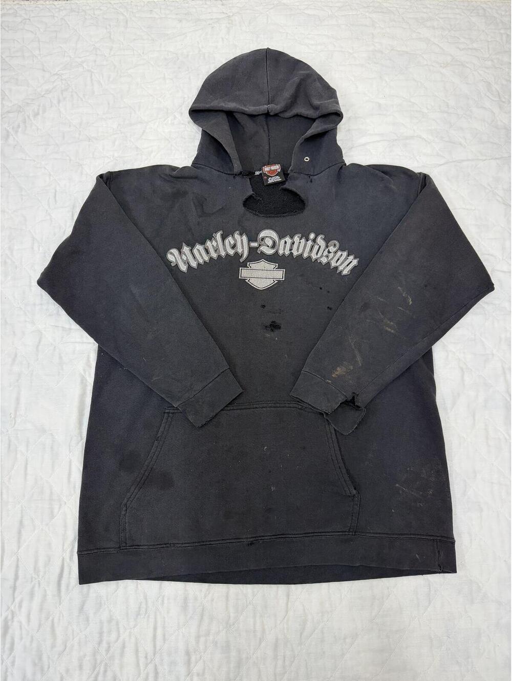 Vintage Harley-Davidson Jim's St. Petersburg FL Hoodie